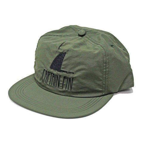 Captain Fin Shark Fin Hat - Light Olive