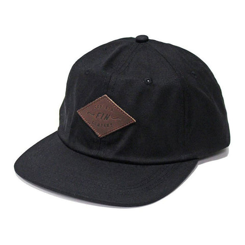 Captain Fin Skippy 6 Panel - Black