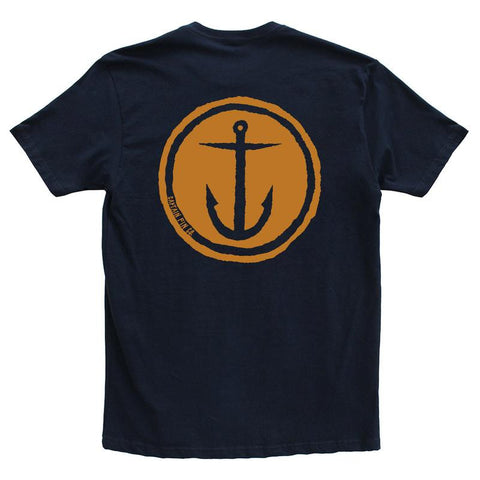 Captain Fin Tally Ho Premium Pocket Tee - Navy