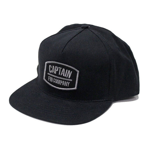 Captain Fin Tug Boat 5 Panel - Black