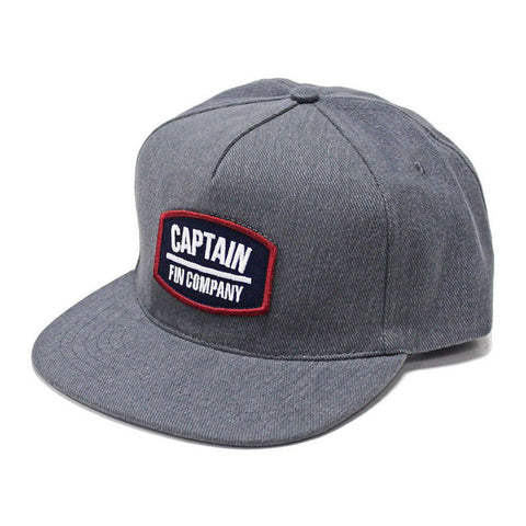 Captain Fin Tug Boat 5 Panel - Heather Grey