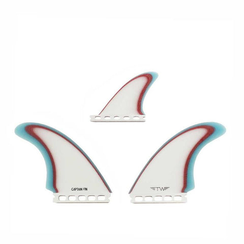 Captain Fin Tyler Warren Twin ESP Fin - Single Tab