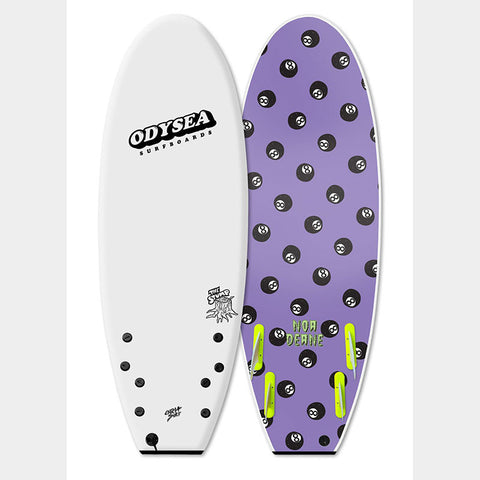 Catch Surf Odysea Stump Noa Deane Quad 5'0" Surfboard - White