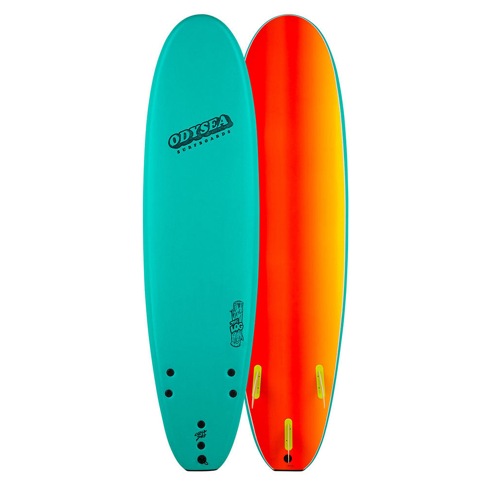 Catch Surf Odysea 7'0" Log Surfboard Emerald / Gradient Moment Surf
