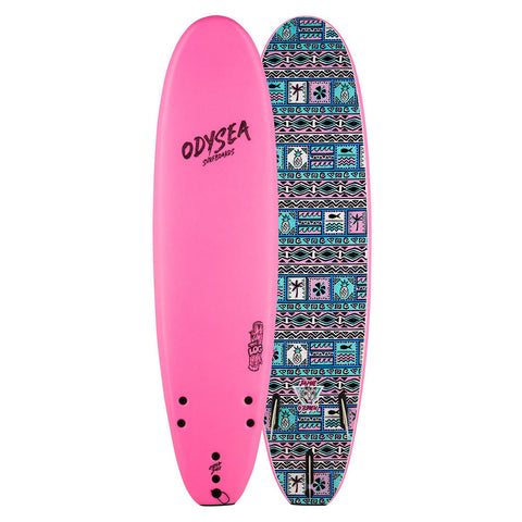 Catch Surf Odysea 7'0" Log X JOB Pro Surfboard - Hot Pink