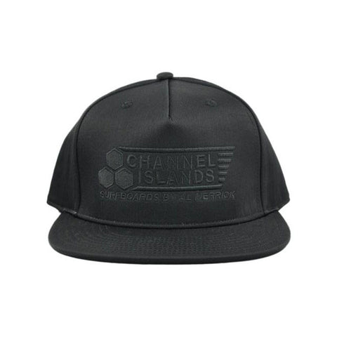 Channel Islands Flag Snapback Hat - Black