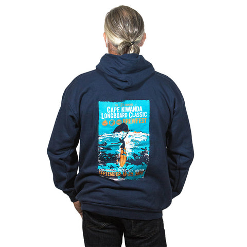 Cape Kiwanda Longboard Classic and Brewfest Pullover Hoodie