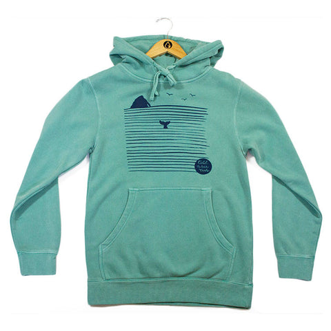 Cold Water Girls Rock N' Whale Hoody - Seafoam