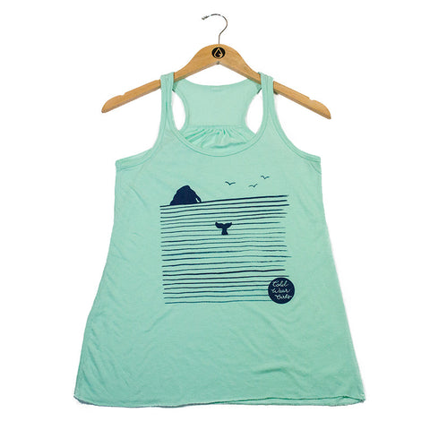 Cold Water Girls Rock N' Whale Tank - Mint