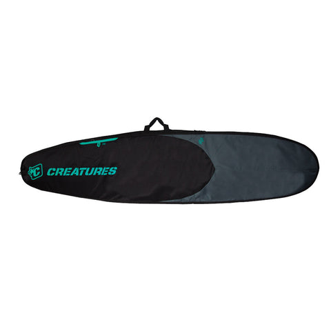 Creatures of Leisure Longboard Day Use Surfboard Bag - Black / Charcoal