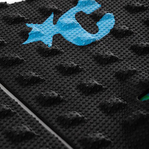 Creatures of Leisure Mick Eugene Fanning Lite Small Wave Traction - Black / Cyan / Green Swirl