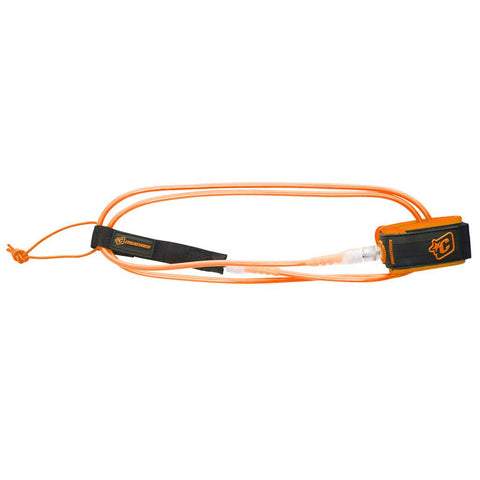 Creatures of Leisure Lite 6 Leash - Orange / Clear