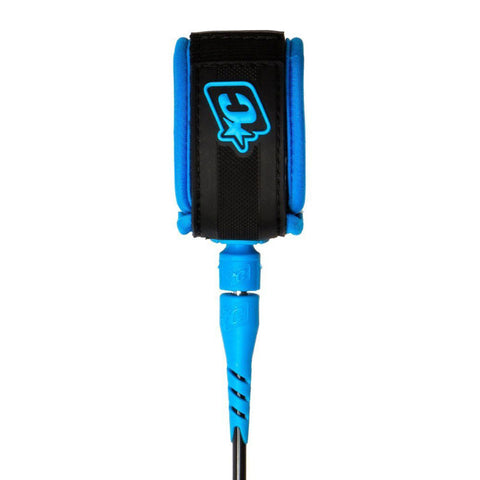 Creatures of Leisure Longboard 9 Ankle Leash - Black / Cyan