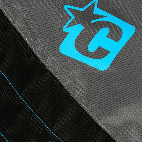 Creatures of Leisure Longboard Day Use Surfboard Bag - Charcoal Cyan