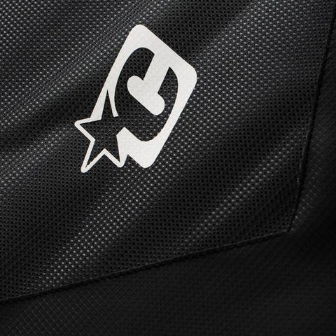 Creatures of Leisure Longboard Double DT2.0 Surfboard Bag - Black / Silver