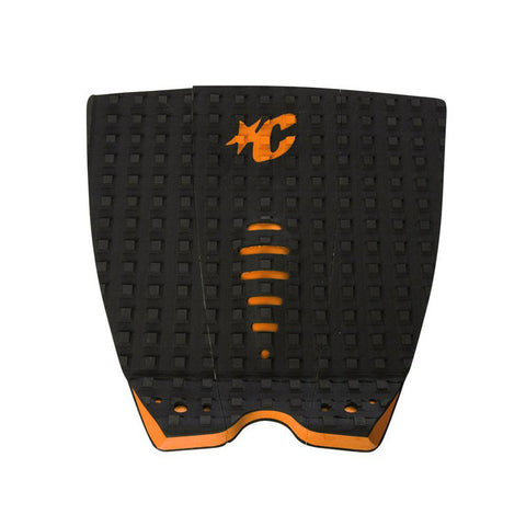 Creatures of Leisure Mick Fanning Traction Pad - Black / Orange
