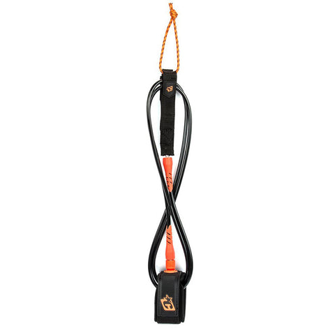 Creatures of Leisure Pro 6 Leash - Black / Orange