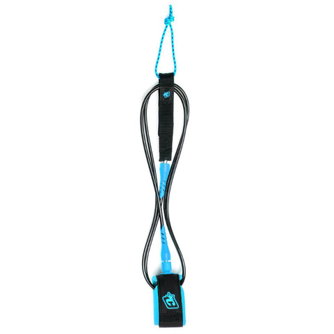 Creatures of Leisure Pro 6 Leash - Black / Cyan