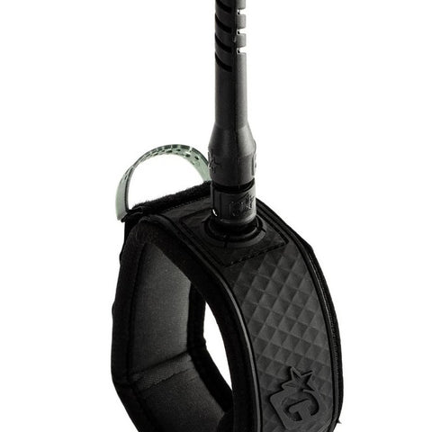 Creatures of Leisure Reliance Longboard 10 Knee Leash - Black