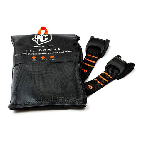 Creatures of Leisure Tie Downs - Black / Orange