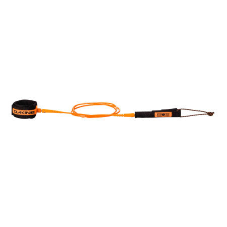 Dakine JJF Pro Comp 5' x 3/16" Leash - Black / Orange