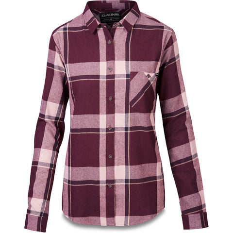 Dakine Senora Flannel Shirt - Plum Shadow