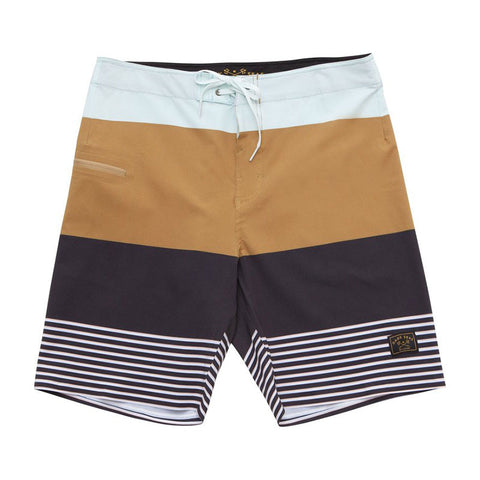 Dark Seas Blackwall II Boardshorts - Navy / Tobacco