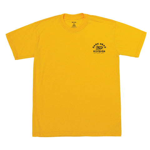 Dark Seas Clean Up Crew Recycled Tee - Yellow