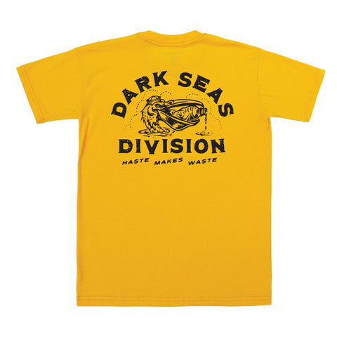 Dark Seas Clean Up Crew Recycled Tee - Yellow