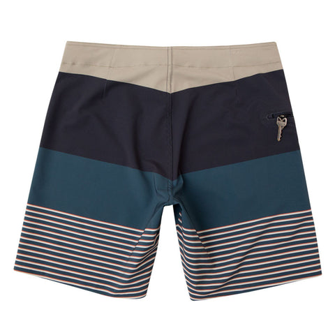 Dark Seas X Grundens Cotide Boardshort - Navy / Khaki