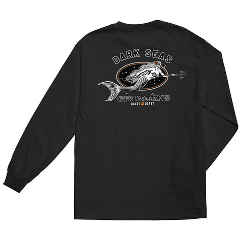 Dark Seas Goddess L/S Tee - Black