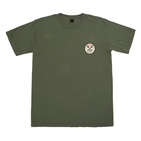Dark Seas Firefly Pigment Tee - Sage