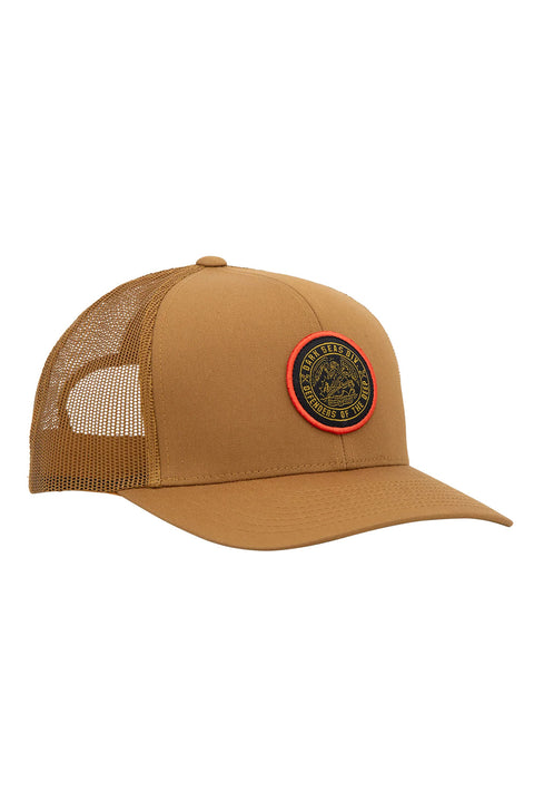 Dark Seas Franklin Hat - Caramel