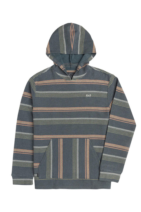 Dark Seas Ginther Hooded Knit - Slate