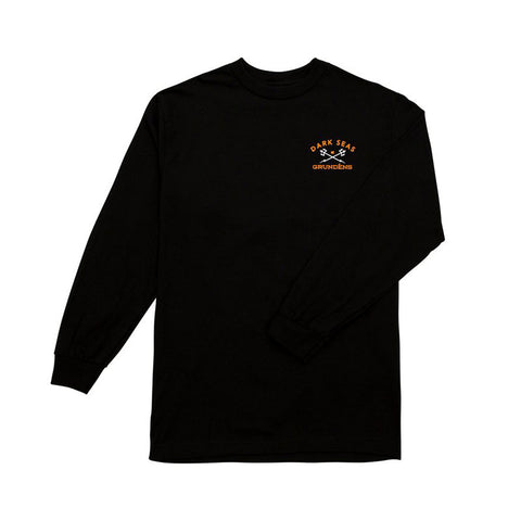 Dark Seas X Grundens Expedition L/S Tee - Black
