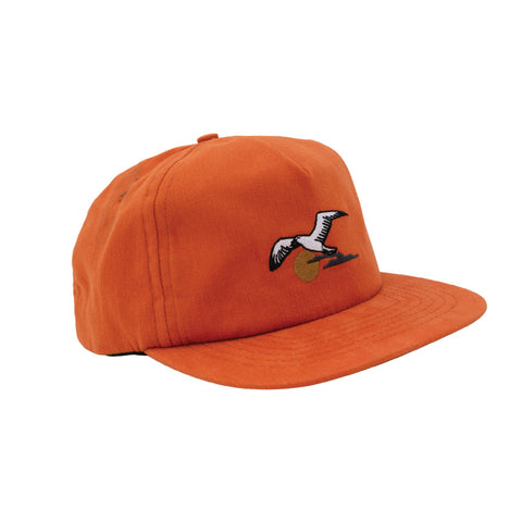 Dark Seas Gull Hat - Rust