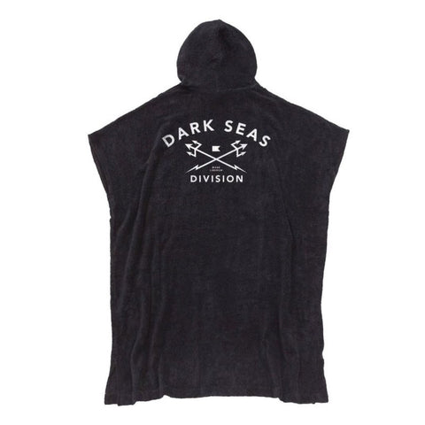 Dark Seas Hooded Towel - Black