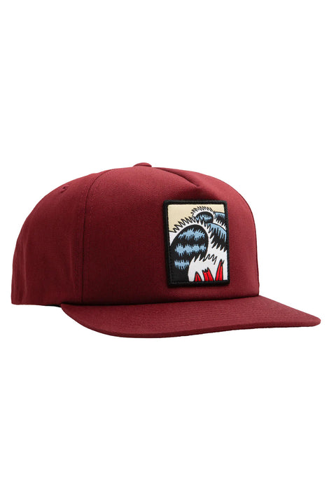Dark Seas Lineup Hat - Burgundy