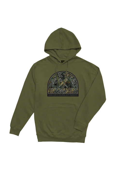 Dark Seas Night Vision Pullover Hoodie - Army