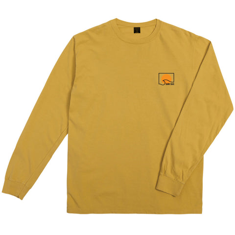 Dark Seas Shaper L/S Tee - Mustard