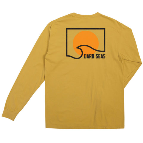 Dark Seas Shaper L/S Tee - Mustard