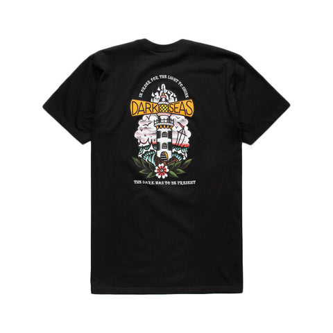 Dark Seas Shine Bright Tee - Black