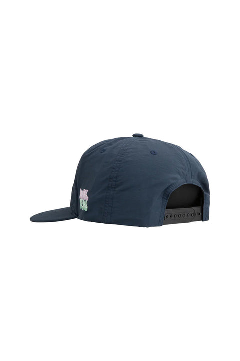 Dark Seas The Wall Hat - Slate - Back
