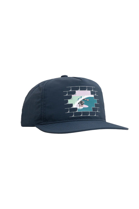 Dark Seas The Wall Hat - Slate
