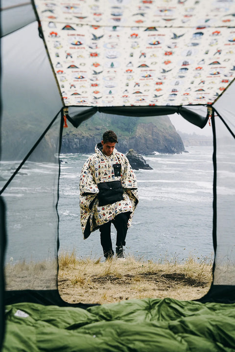 Dark Seas X Poler Poncho