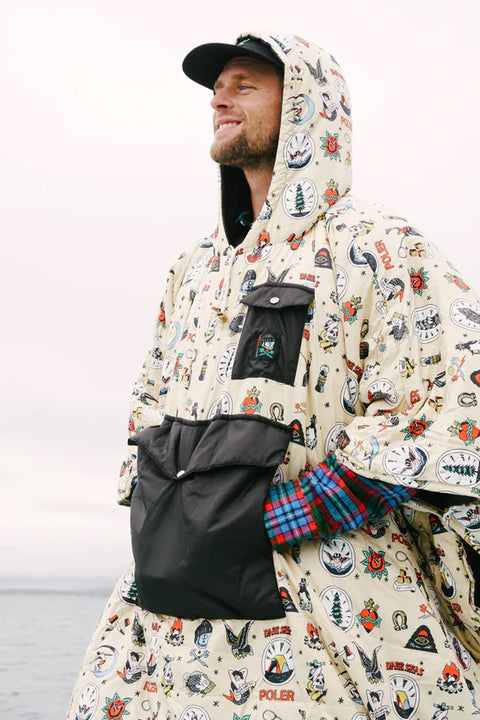 Dark Seas X Poler Poncho