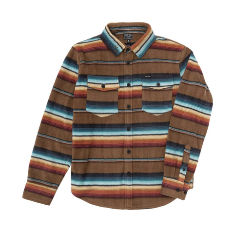 Dark Seas Zulu Shirt - Brown