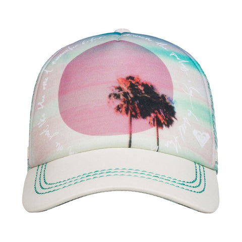 Roxy Dig This Trucker Hat - Sage Grey