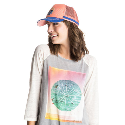 Roxy Dig This Trucker Hat - Desert Flower