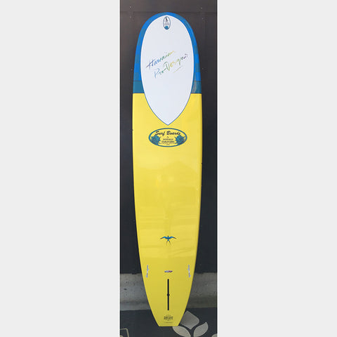 Donald Takayama In The Pink Tuflite 8'6" Surfboard